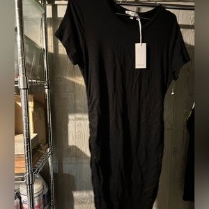 NWT double layered ruched dress